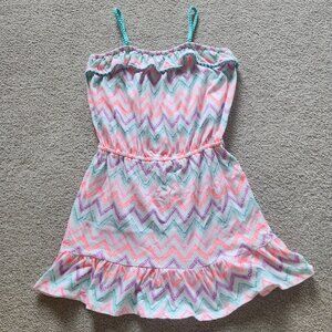 🌈 OshKosh Girls Dress – Size 8 – Bright & Fun for Summer Vacation!